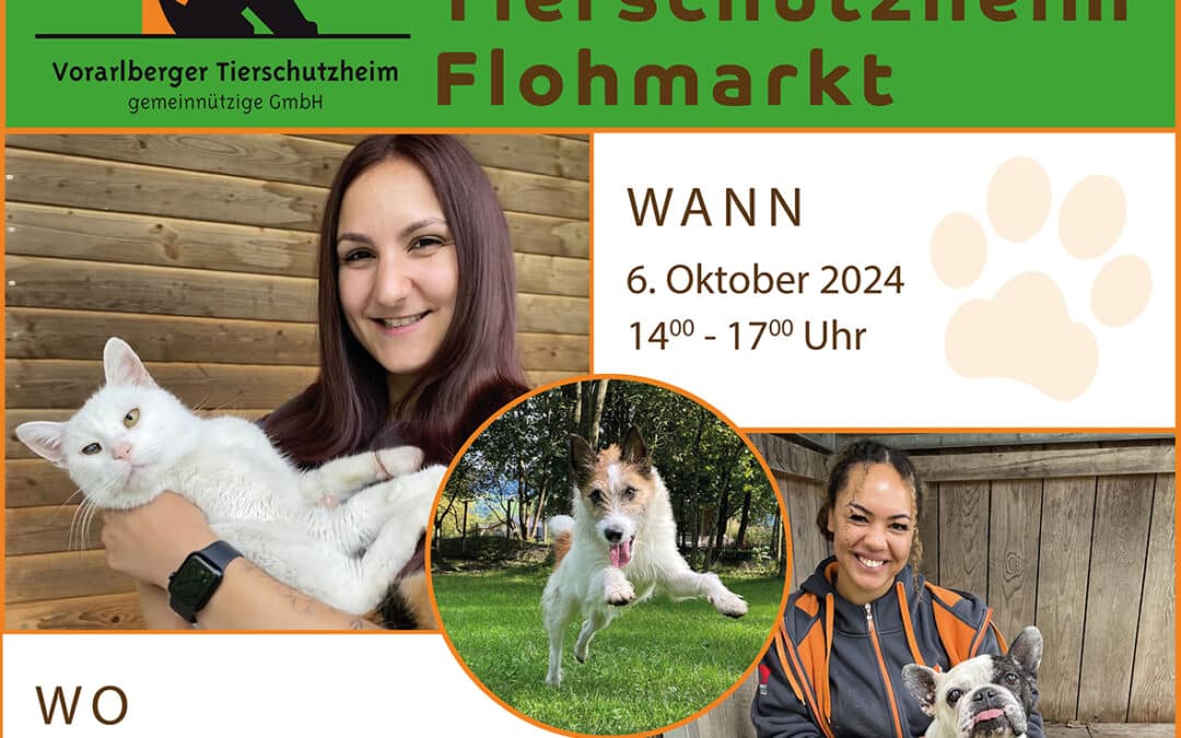 Großer Tierschutz-Flohmarkt 2024